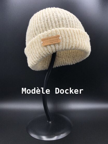 bonnet docker sur mesure laine france