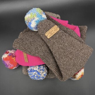 Bonnet original et fun en pure laine mérinos